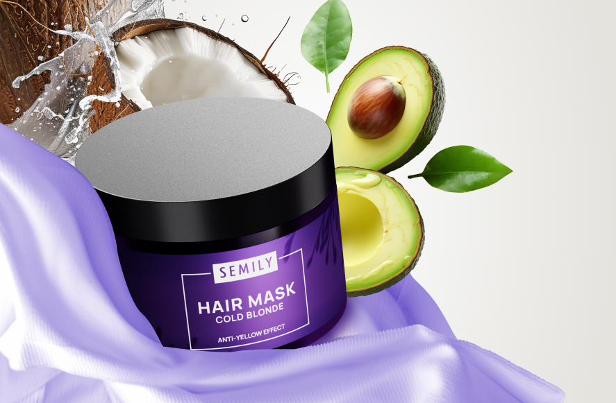 Маска против желтизны