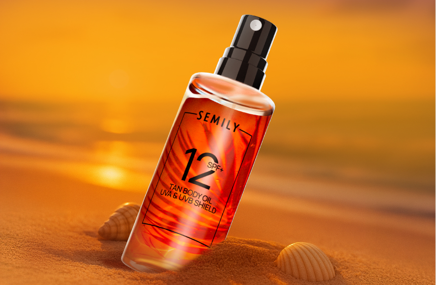 Солнцезащитное масло для загара SPF 12